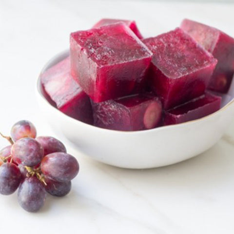 Coconut Jelly in GRAPE Syrup (4 kg / Bottle)