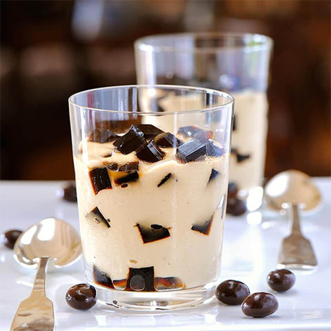 Coconut Jelly in  COFFEE Syrup (4 kg / Bottle)