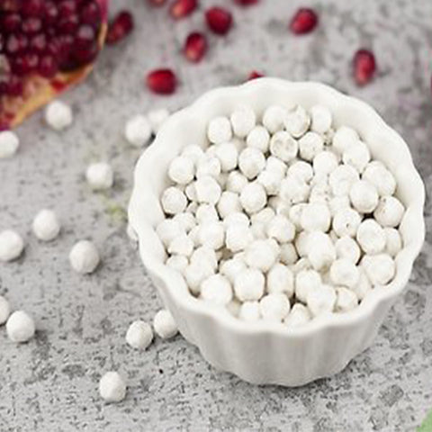WHITE Tapioca Pearls: (JUMBO size  commercial grade: 3 kg bag)