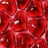 STRAWBERRY HEARTS Jelly in STRAWBERRY Syrup (4 kg / Bottle)